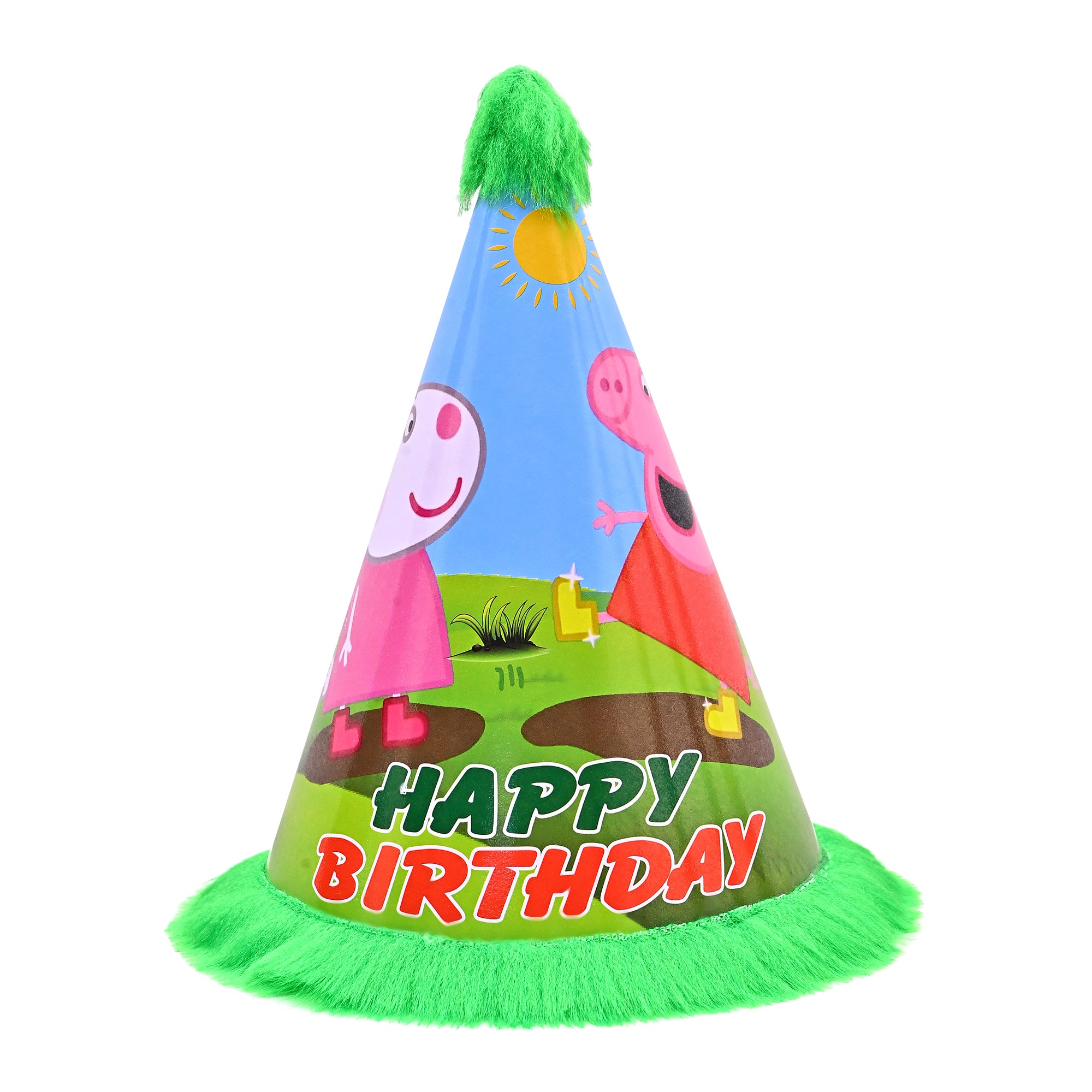 10 Peppa Pig Birthday Caps