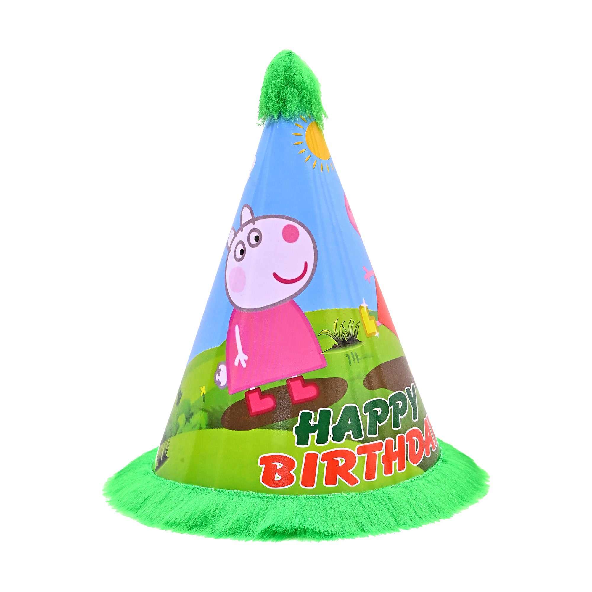 10 Peppa Pig Birthday Caps