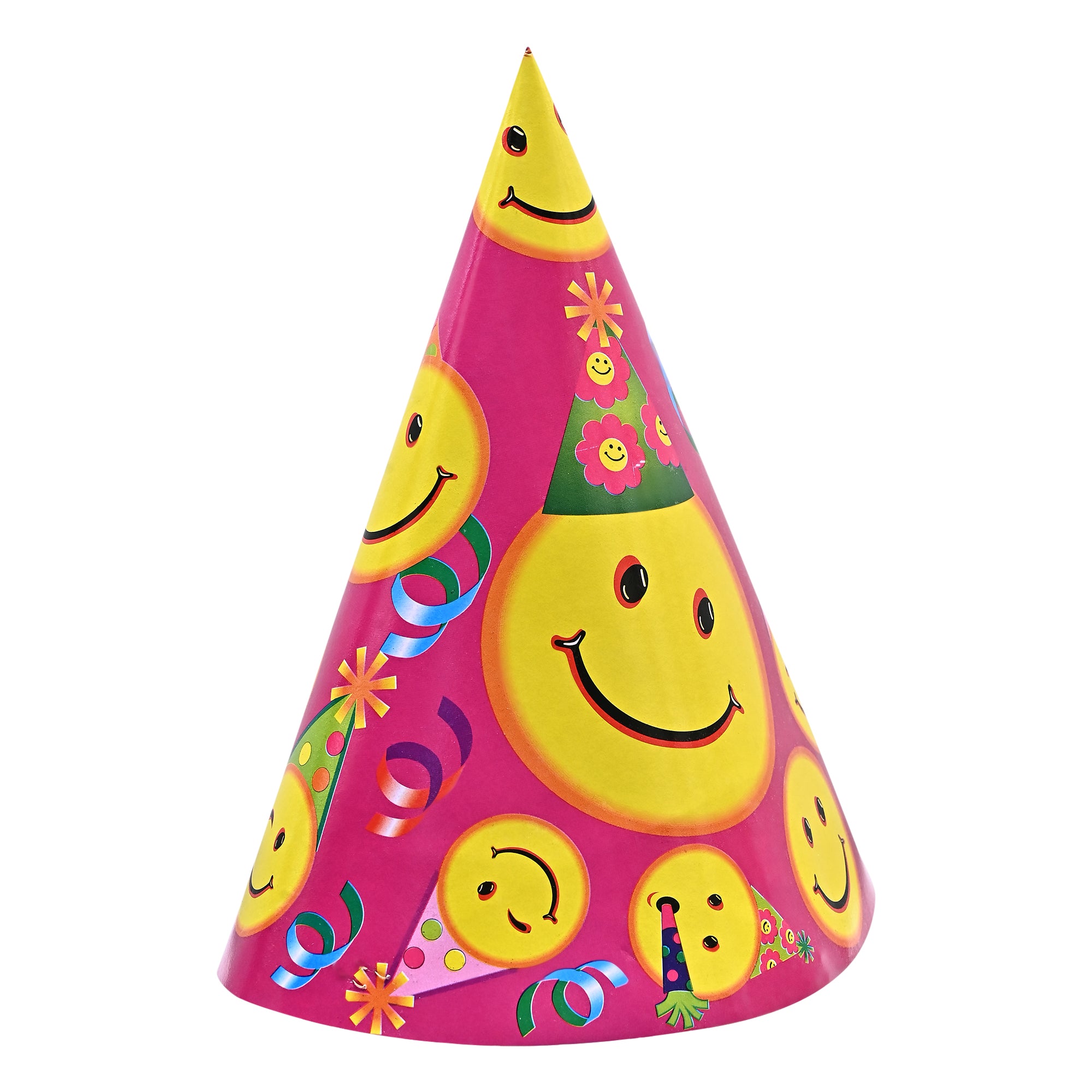 Smiley's Birthday Cap ( Pack of 10 )