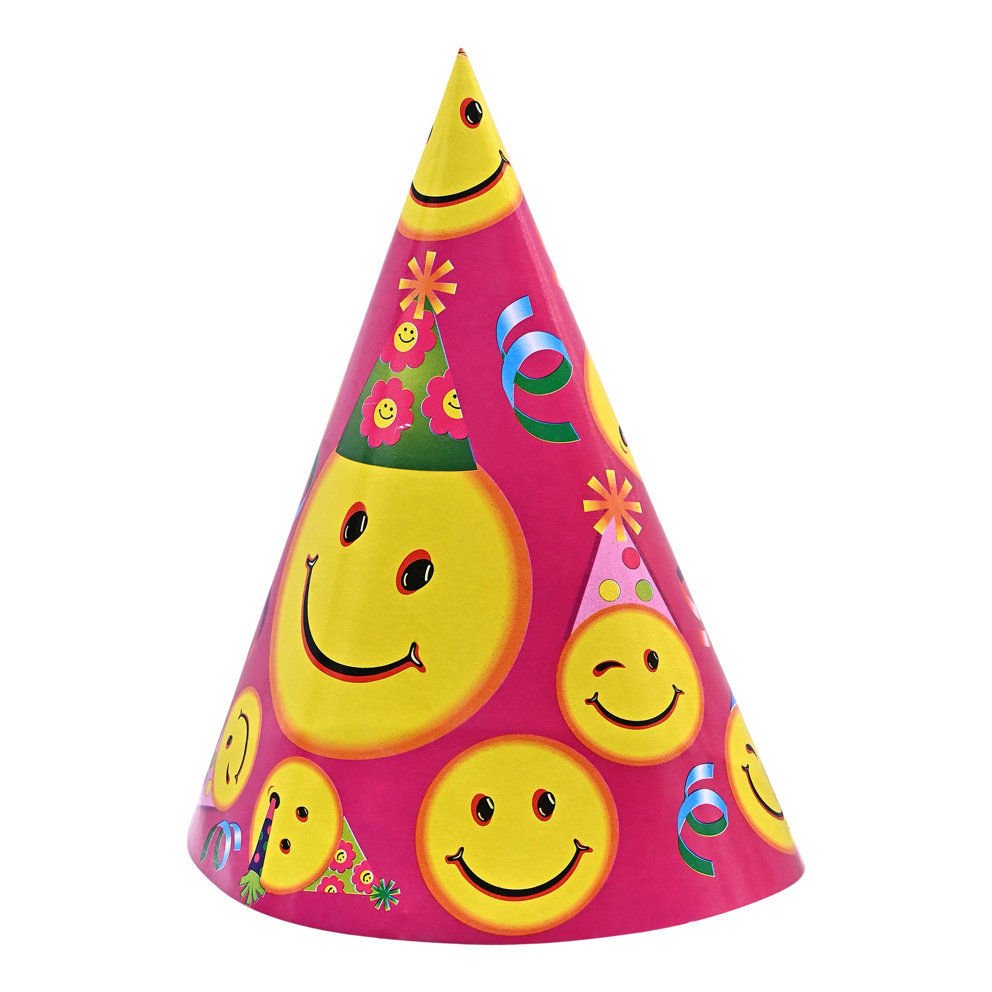 Smiley's Birthday Cap ( Pack of 10 )
