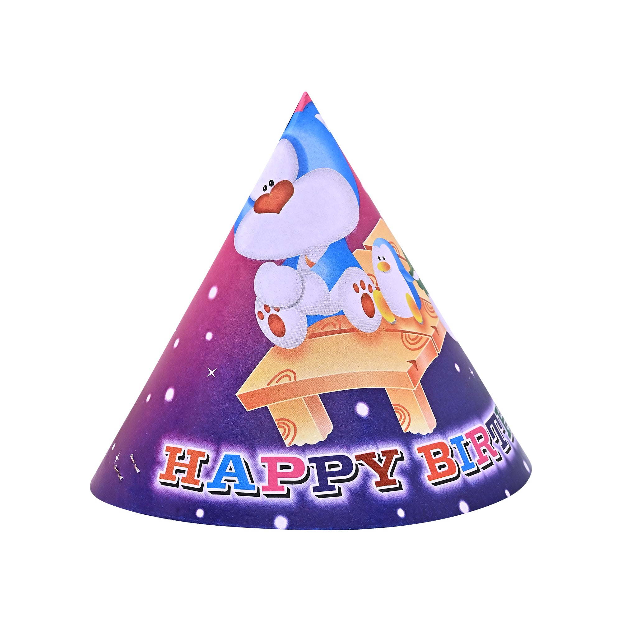 10 Penguin Birthday Caps