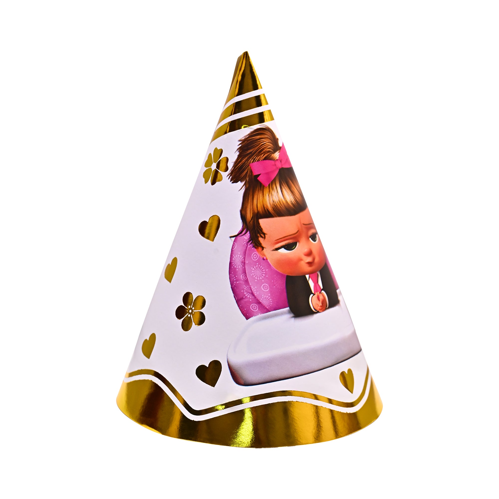 10 Boss Baby (Girl) Birthday Caps