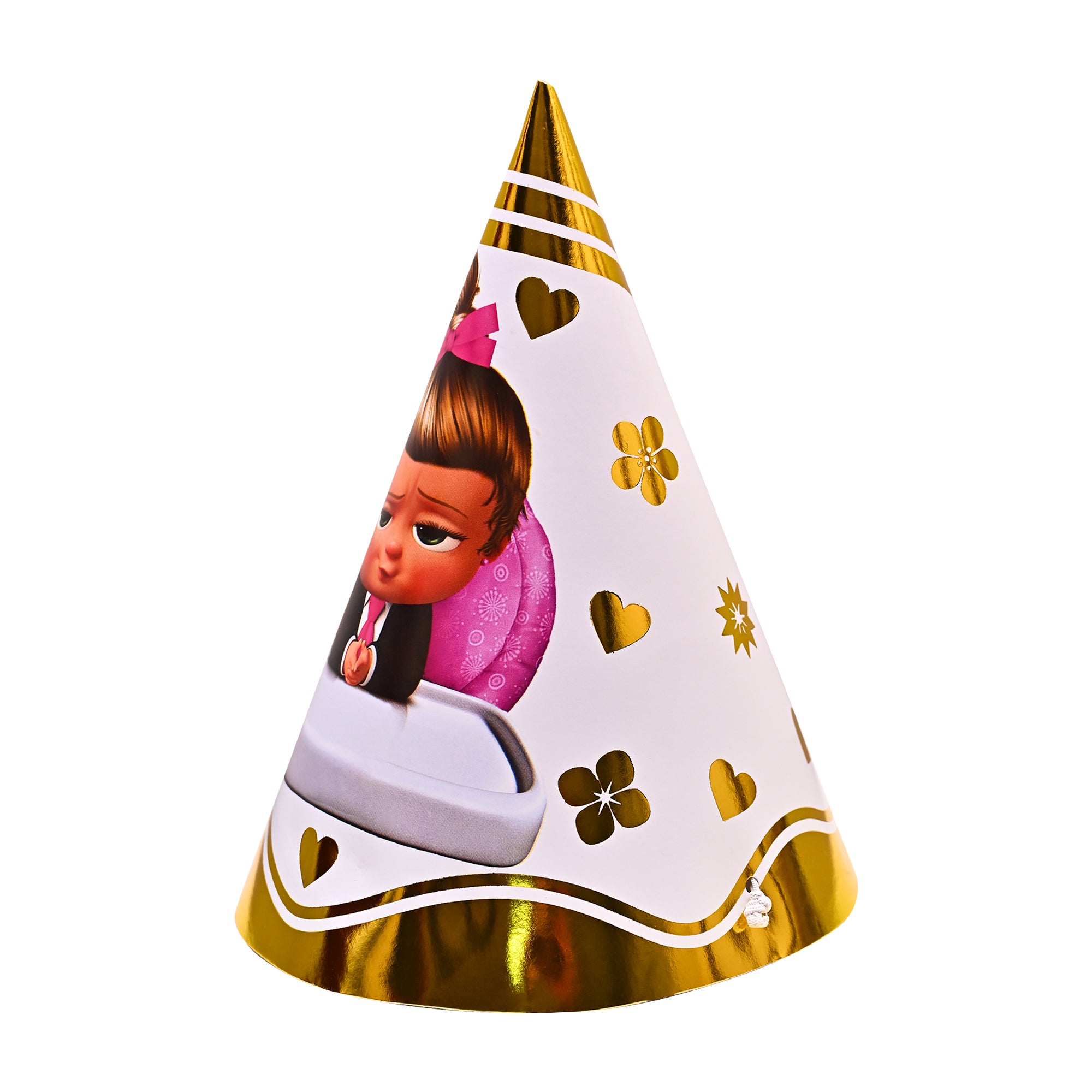 10 Boss Baby (Girl) Birthday Caps