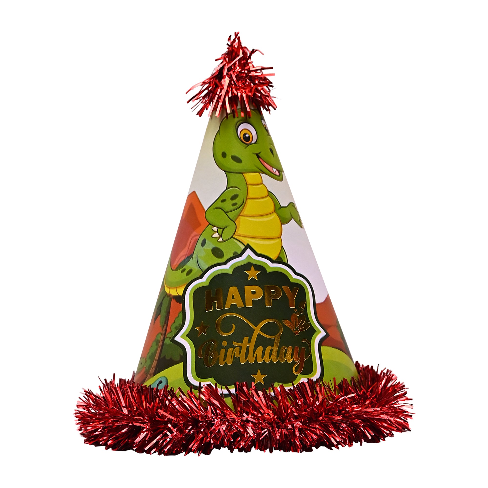 10 Dinosaur Birthday Caps