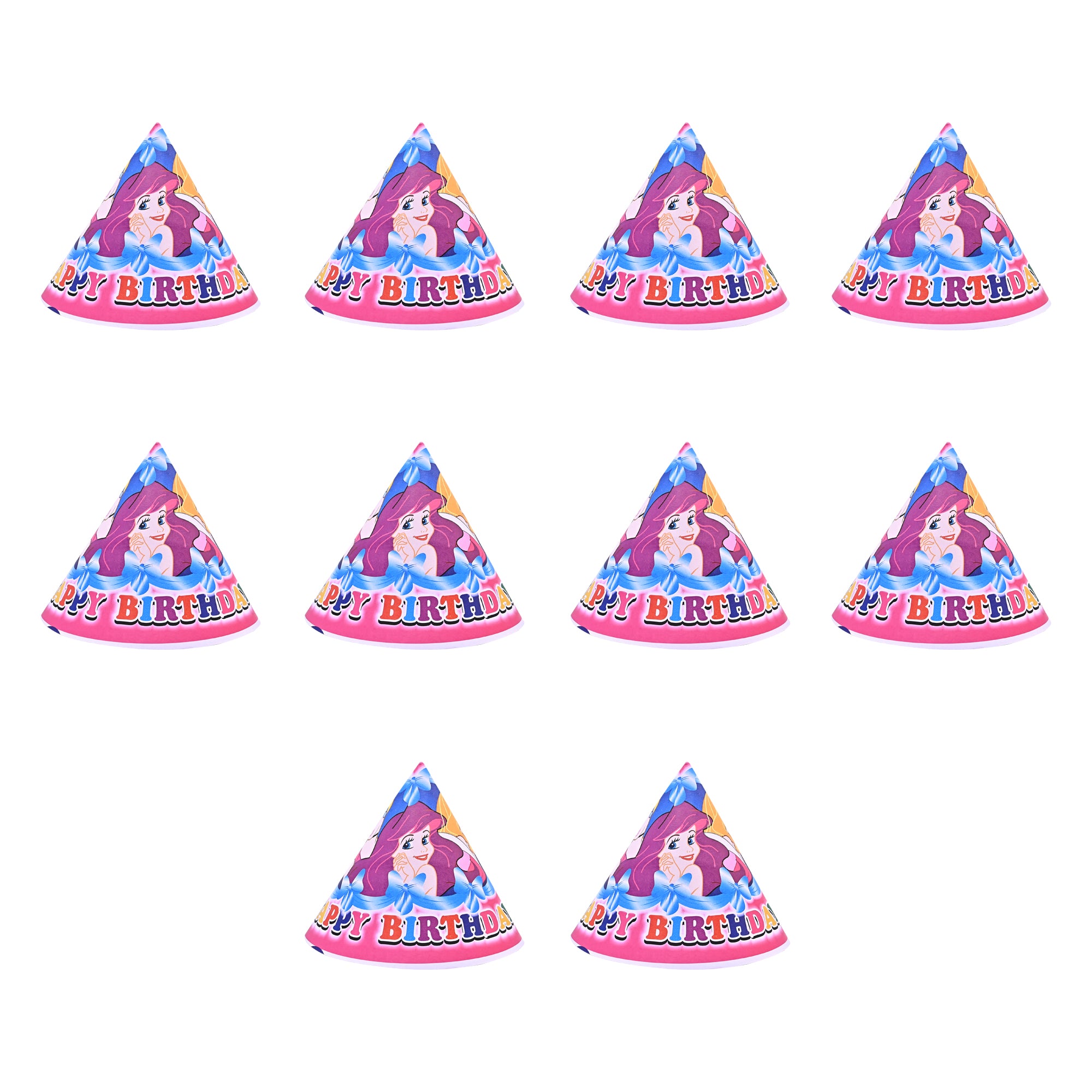 10 Barbie Birthday Caps (s)